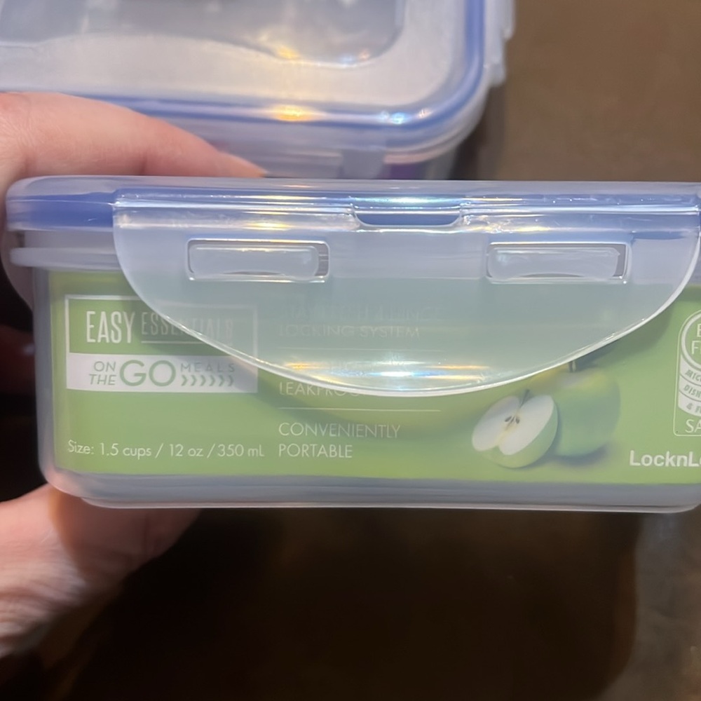 NWT LocknLock Food Storage Containers - Picture 3 of 6